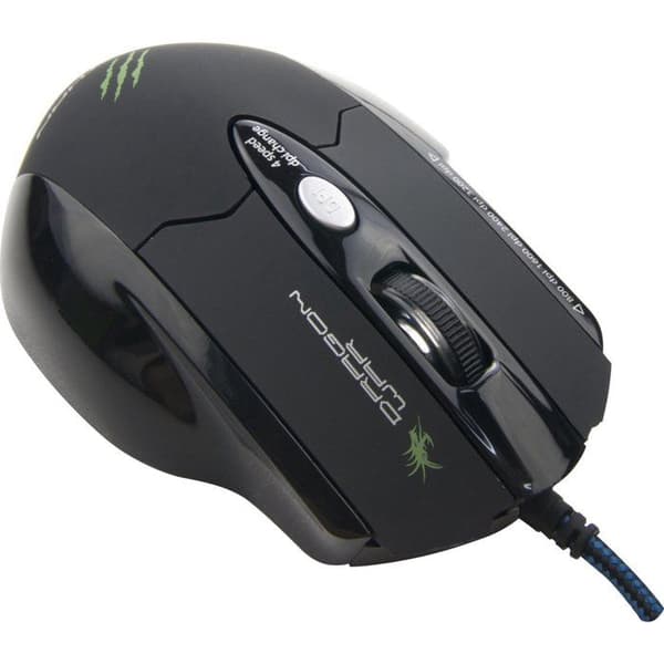 Dragon War Leviathan Gaming Mouse - Laserteknik - 9 programmerbara knappar - 3200 dpi upplösning