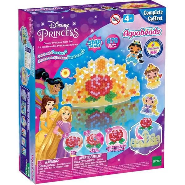 Strykpärlset - AQUABEADS - Disney Princess Tiara