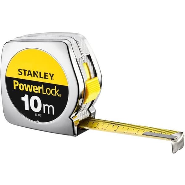 Mätband - STANLEY - 1-33-442 - 10 m x 25 mm - Powerlock Classic ABS