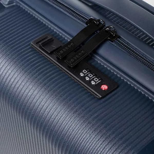 Handbagage - Hårt skal - 360° hjul - Blå