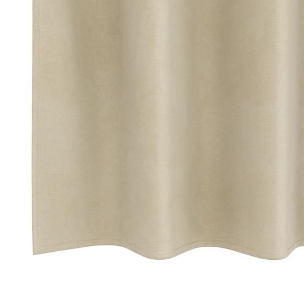Mörkläggningsgardin - Öljett - Kräm - Polyester - Maskintvättbar