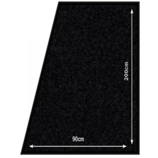 Securit Smutsavvisande matta, 900 x 2.000 mm, röd 0,000000 svart
