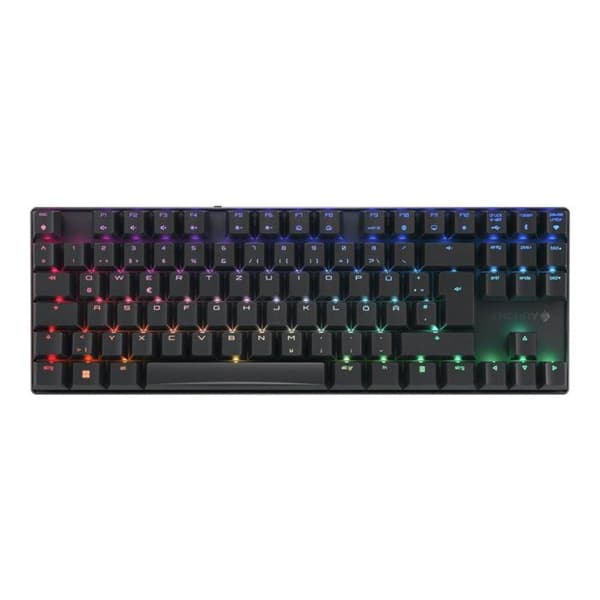 Speltangentbord - CHERRY - MX 8.2 TKL - Azerty - Trådlöst - Bluetooth - Svart