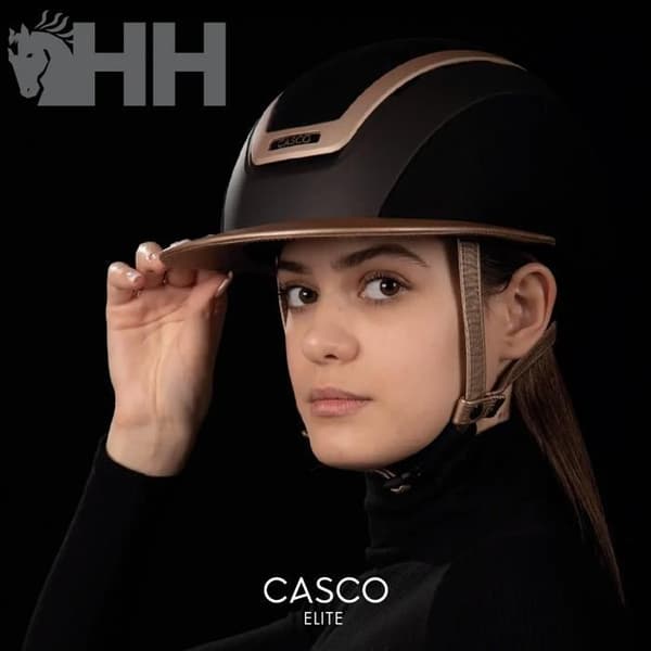 Ridhjälm Casco Elite - champagne