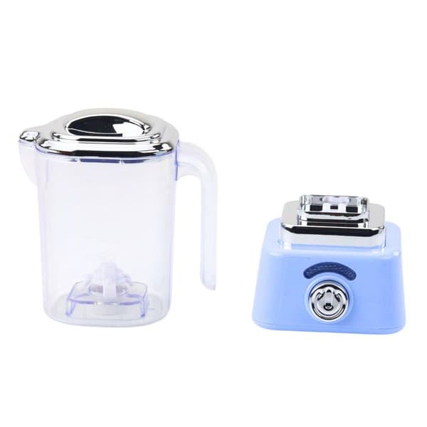 Barnkökblender Blå Med Ljus Och Rotationsmekanism