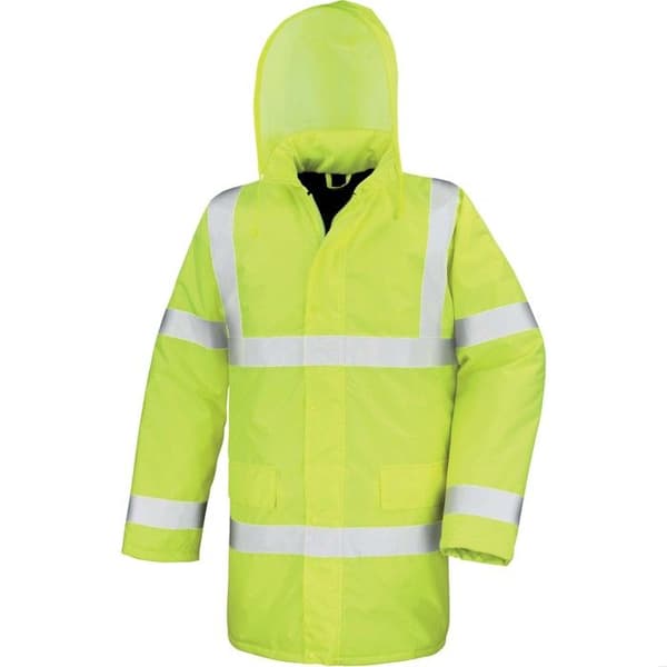 Parka Result High Viz Motorväg - gul fluo