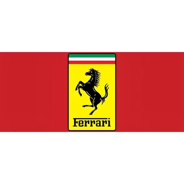 Externbatteri Ferrari 10 000 Mah för iPhone 13, 14 och 15 med magnetisk logotyp