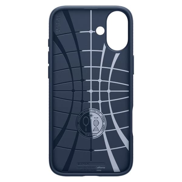 Spigen Liquid Air-fodral för iPhone 16 - Marinblå