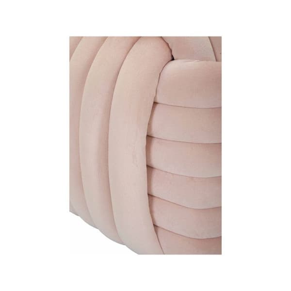 Puff i tyg Softy 45 x 45 x 45 cm rosa