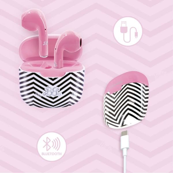 Bluetooth-hörlurar - LISCIANI GIOCHI - Barbie - Batteritid 5h - USB-C laddning - Elegant design