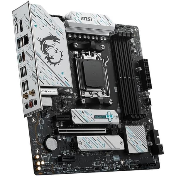 Moderkort - MSI - B650M GAMING PLUS WIFI AM5 mikro ATX