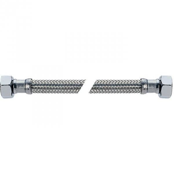 Flexibel anslutning - 100 cm - FF 3/8' - Tucai