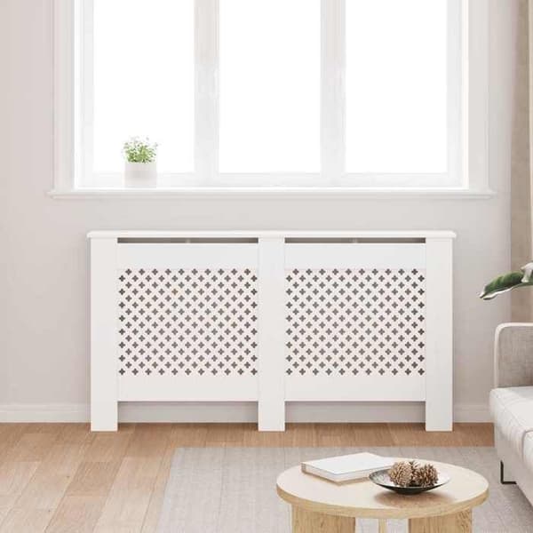 Kylarkåpa - VIDAXL - Vit - MDF - 152x19x81,5 cm