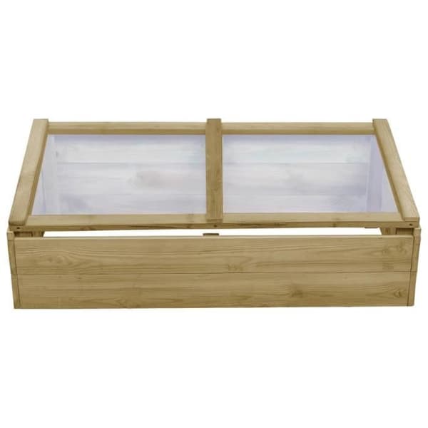 vidaXL Växthusimpregnerad Furu 100x50x35 cm