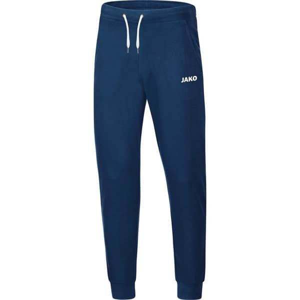 Jako joggingbyxor Base med kant - marinblå