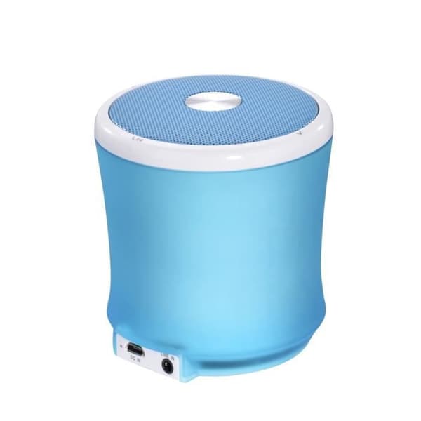TERRATEC 145359 bärbar högtalare - Bluetooth/3,5 mm - 2,2W - Blå