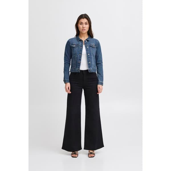 Jeansjacka dam Ichi Billy