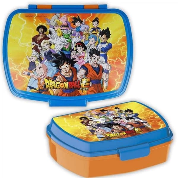 Lunchbox - DRAGON BALL - Orange och blå - Barn - Tål diskmaskin