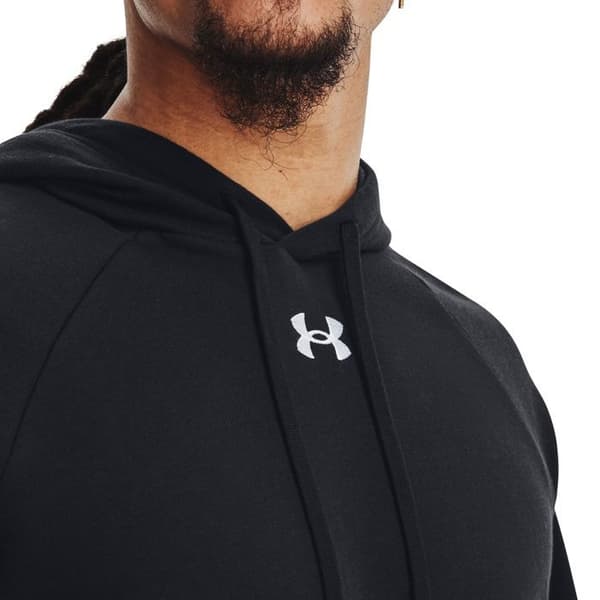 Rival Fleece Hoodie - Under Armour - Herr - Svart