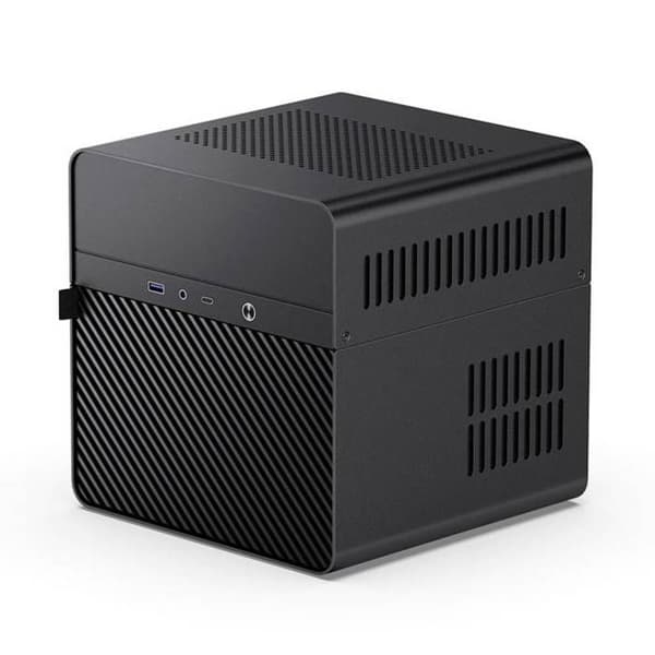 Jonsbo N2 mini tower PC-fodral, Svart spelfodral