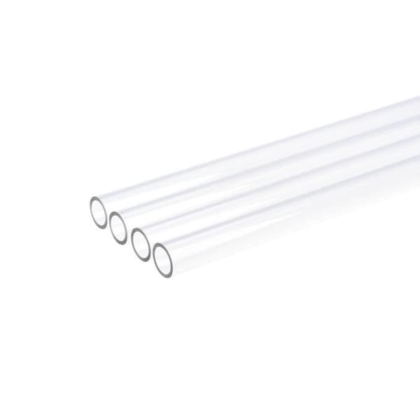 Rör i hårdplast - ALPHACOOL - Hårt rör - 16mm x 13mm - Akryl - Transparent - 80cm