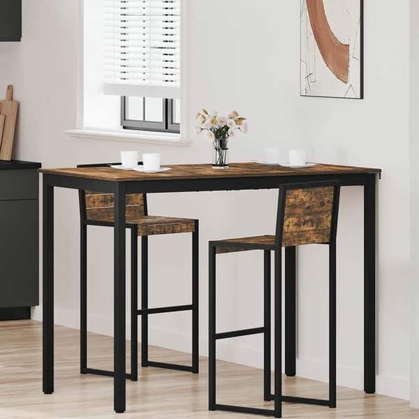 vidaXL Ståbord i ingenjörsträ 892700
