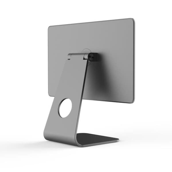 Magnetiskt stöd i aluminium FIXED Frame för Apple iPad Pro 12,9" (2018-2020-2021), rymdgrå