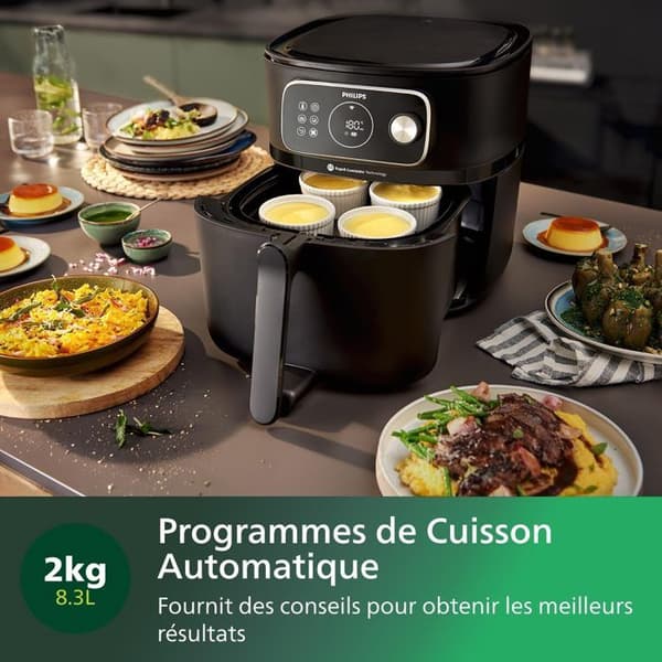 Philips Airfryer Combi XXL Connected, 8,3 l, vit (HD9876/20)