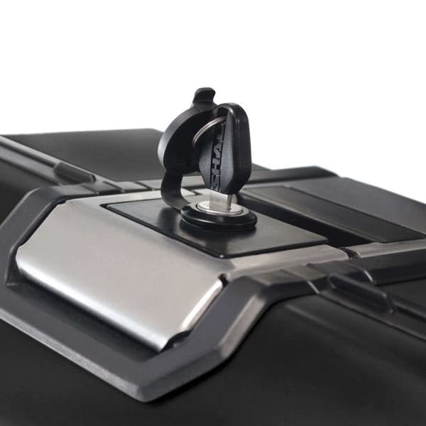 SHAD LEFT Koffert TR36L TERRA ALUMINIUM BLACK EDITION