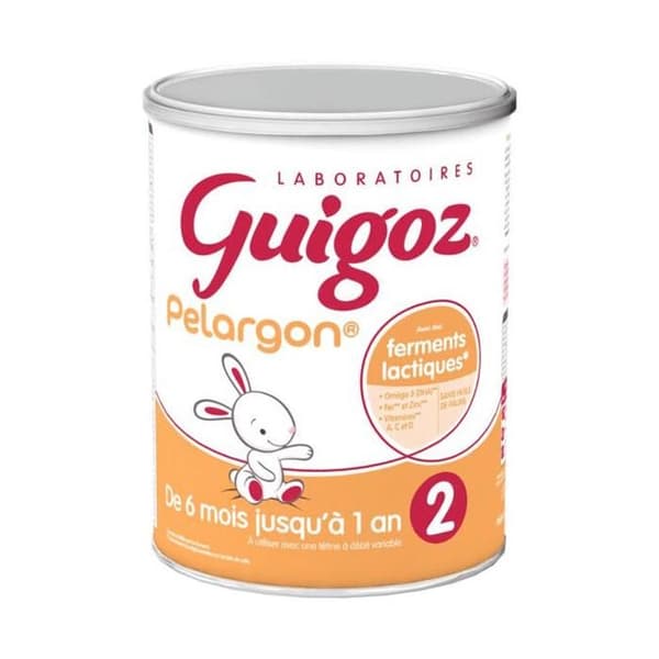 Guigoz Pelargon 2nd Age +6m 780g