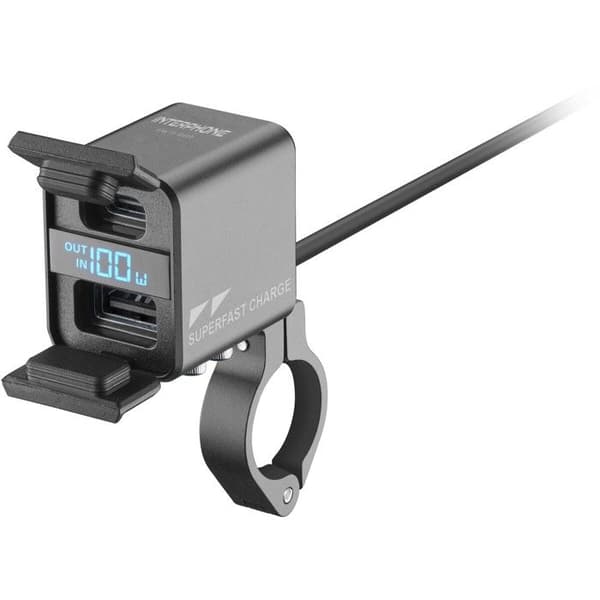 Batteriladdare - INTERPHONE - Interphone - Universell - Svart - 100W snabb