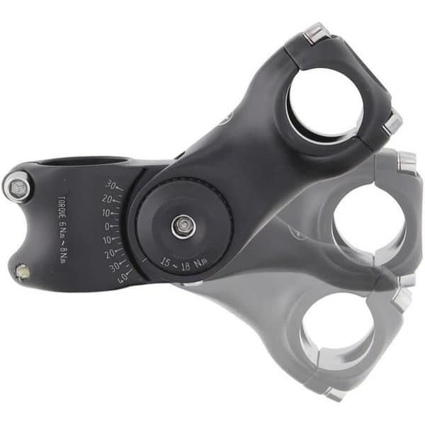 Justerbar styr Contec Tarantula - svart - 25,4x110 mm