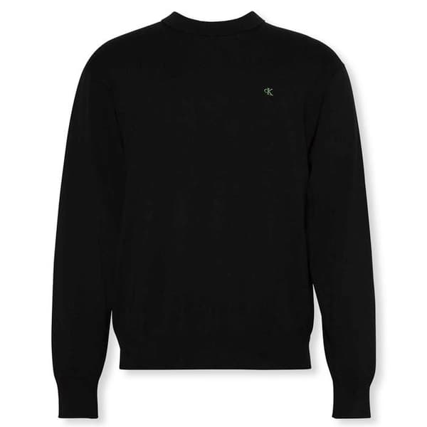 Ck Jeans Eu Ls Avslappnad Tröja I Bomull