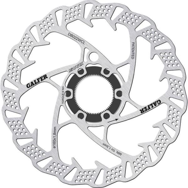 Bromsskiva Galfer Shark - 160x1,8 mm