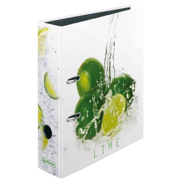 Motivordning - herlitz - maX.file Fresh Fruit - Lime - DIN A4 - 80 mm bred