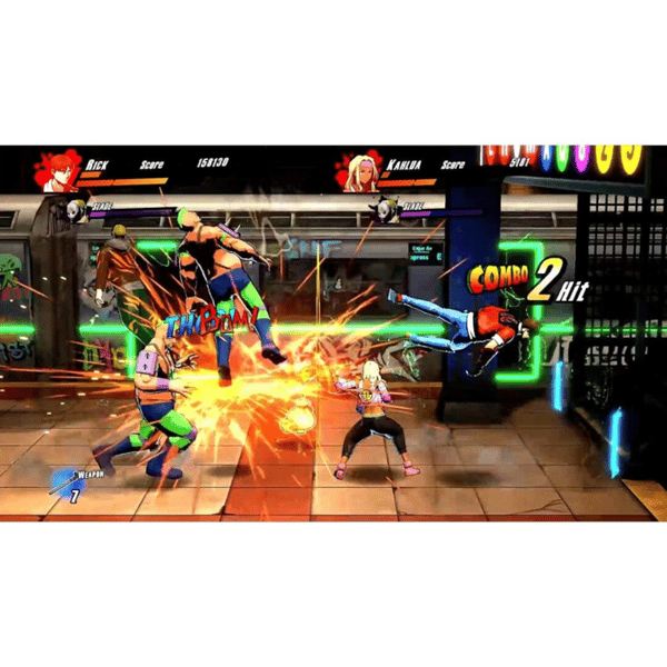Rushing Beat X: Återkomsten av Brawl Brothers • Nintendo Switch-spel 2