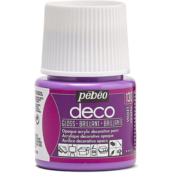 Akrylfärg - PEBEO - Deco - Blank - 45 ml - Lila