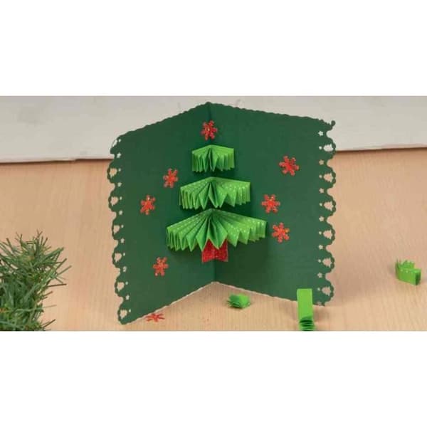 mönster kantstans för jul "Stern"