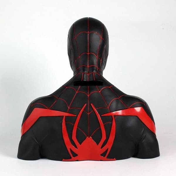 Semic - Marvel - Spider-Man (Miles Morales) spargrisbyst 25 cm