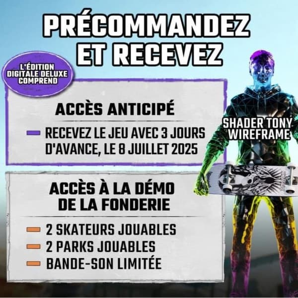 Tony Hawk's Pro Skater 3+4 - Switch