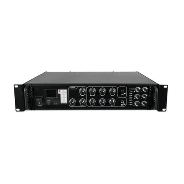Amplifier ELA - Omnitronic MPVZ-120,6P - Svart - Tråda - Förstärkare