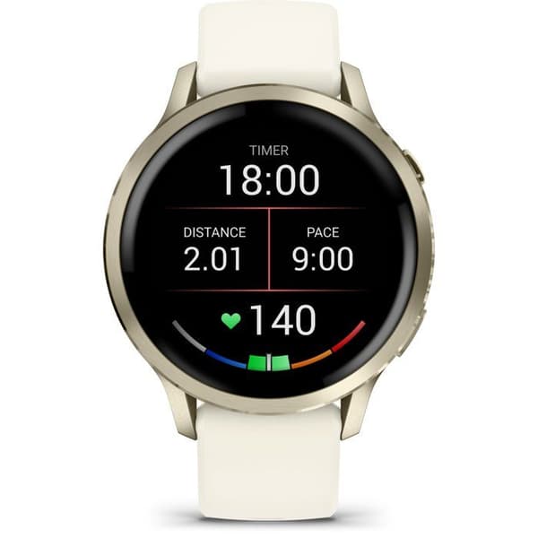 Garmin Venu 4 41mm Beige med Lunar Gold + Bone
