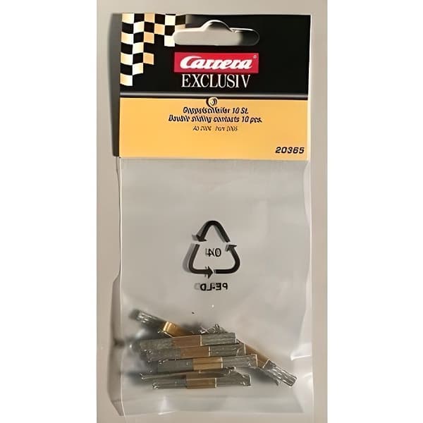 Tillbehör för bana - Carrera - Dubbel flätor x10 - Evolution 124/132 - Barn 3 år