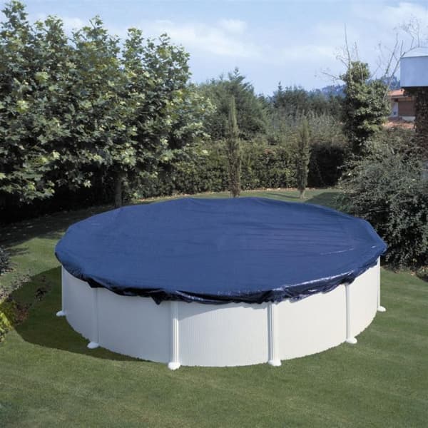 Vinterskydd för GRE oval pool - 1000x550 cm - 100gr/m²