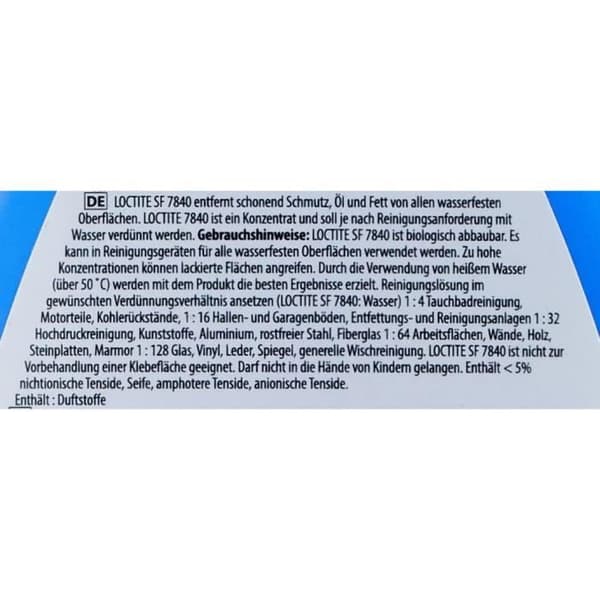 LOCTITE - 7840 Multi-Purpose Avfettningsmedel 750Ml