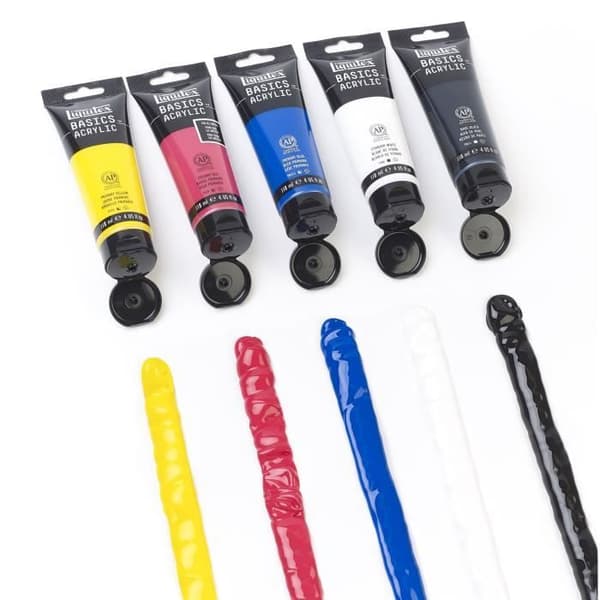 LIQUITEX Basics Akrylsortiment - 5 x 118 ml