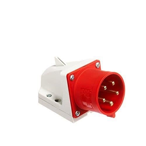 PC-Elektrisk PC El CEE IEC Väggkontakt, 32 A, 5 poler - PCE5256