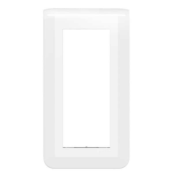 Platta 5 moduler - Legrand Mosaic - Vertikal - Vit - 5 platser