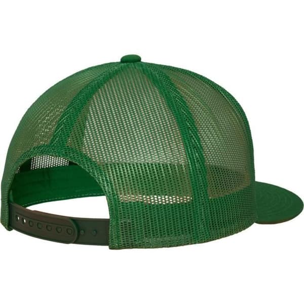 Truckerkeps - Flexfit - 5-panel - Keltisk grön - En storlek - Avslappnad