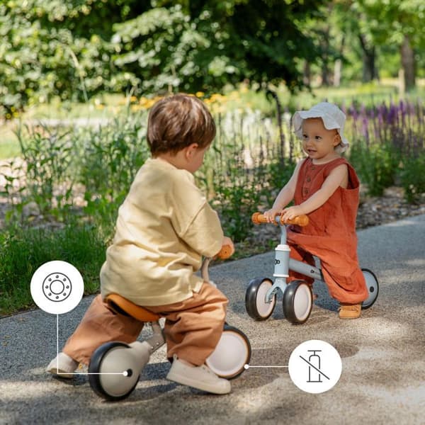 Draisienne 3-i-1 - KINDERKRAFT - CUTIE - Mini trehjuling - 1 år+ - Rosa